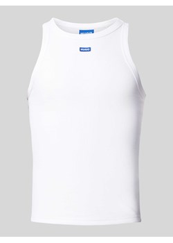 Top z naszywką z logo model ‘Easy’ ze sklepu Peek&Cloppenburg  w kategorii Bluzki damskie - zdjęcie 172594474