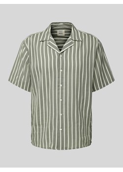 Koszula casualowa o kroju regular fit z kołnierzem z połami model ‘HOWIE’ ze sklepu Peek&Cloppenburg  w kategorii Koszule męskie - zdjęcie 172594633