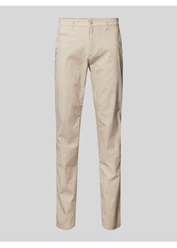 Spodnie o kroju regular fit z wpuszczanymi kieszeniami model ‘FABIO’ ze sklepu Peek&Cloppenburg  w kategorii Spodnie męskie - zdjęcie 172594814