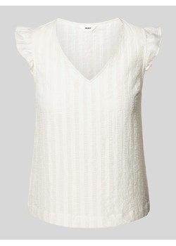Bluzka z dekoltem w serek model ‘AMANDA’ ze sklepu Peek&Cloppenburg  w kategorii Bluzki damskie - zdjęcie 172594842