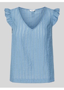 Bluzka z dekoltem w serek model ‘AMANDA’ ze sklepu Peek&Cloppenburg  w kategorii Bluzki damskie - zdjęcie 172594953