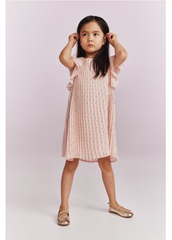 H & M - Plisowana sukienka trapezowa - Pomarańczowy ze sklepu H&M w kategorii Sukienki dziewczęce - zdjęcie 172595070