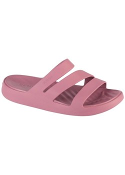 Klapki Crocs Getaway Strappy Sandal W 209587-5PG różowe ze sklepu ButyModne.pl w kategorii Klapki damskie - zdjęcie 172595220