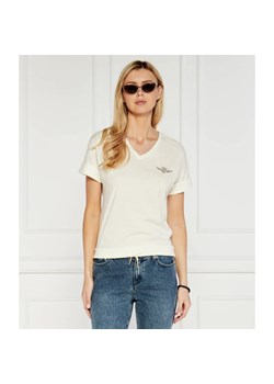 Aeronautica Militare T-shirt | Regular Fit ze sklepu Gomez Fashion Store w kategorii Bluzki damskie - zdjęcie 172596610