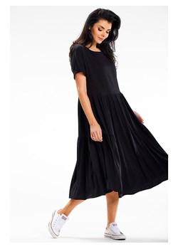 Awama Sukienka w kolorze czarnym ze sklepu Limango Polska w kategorii Sukienki - zdjęcie 172597254