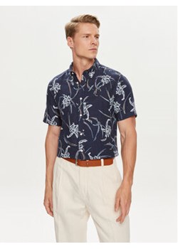 Tommy Hilfiger Koszula Tropical MW0MW34613 Granatowy Regular Fit ze sklepu MODIVO w kategorii Koszule męskie - zdjęcie 172598170