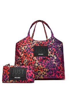 Just Cavalli Torebka 76RA4BQA Różowy ze sklepu MODIVO w kategorii Torby Shopper bag - zdjęcie 172598190