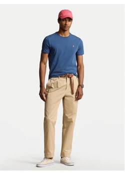 Polo Ralph Lauren T-Shirt 710671438373 Niebieski Custom Slim Fit ze sklepu MODIVO w kategorii T-shirty męskie - zdjęcie 172598262