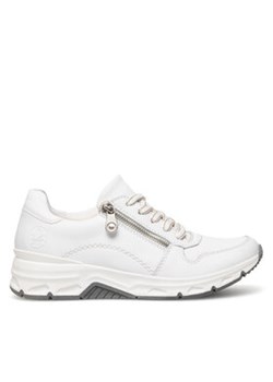 Rieker Sneakersy 48134-81 Biały ze sklepu MODIVO w kategorii Buty sportowe damskie - zdjęcie 172598334