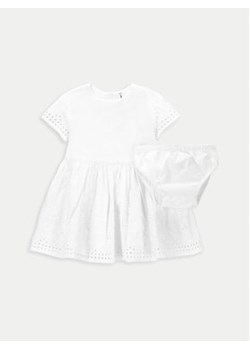Coccodrillo Sukienka letnia WC4128202GPN Biały Regular Fit ze sklepu MODIVO w kategorii Sukienki niemowlęce - zdjęcie 172599012