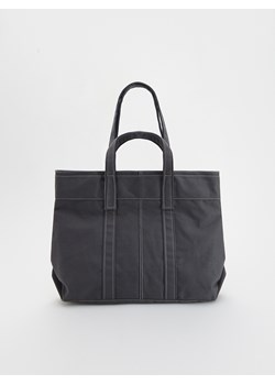 Reserved - Torba na ramię - ciemnoszary ze sklepu Reserved w kategorii Torby Shopper bag - zdjęcie 172599581