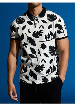 Sinsay - Koszulka polo - kremowy ze sklepu Sinsay w kategorii T-shirty męskie - zdjęcie 172600632