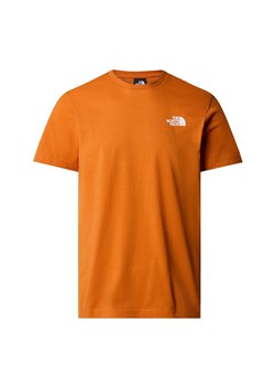 Koszulka The North Face Redbox Celebration 0A87NVPCO1 - pomarańczowa ze sklepu streetstyle24.pl w kategorii T-shirty męskie - zdjęcie 172601284
