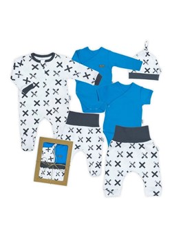 Bawełniany komplet ubrań niemowlęcych - 6 elementów ze sklepu 5.10.15 w kategorii Odzież dla niemowląt - zdjęcie 172601330