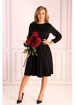 Sukienka Merribel Messina Black z długim rękawem - czarna ze sklepu 5.10.15 w kategorii Sukienki - zdjęcie 172601363