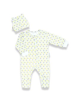 Komplet niemowlęcy z bawełny- pajac i czapeczka ze sklepu 5.10.15 w kategorii Odzież dla niemowląt - zdjęcie 172601400