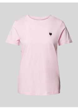 T-shirt z wyhaftowanym motywem model ‘CAMINO’ ze sklepu Peek&Cloppenburg  w kategorii Bluzki damskie - zdjęcie 172602223