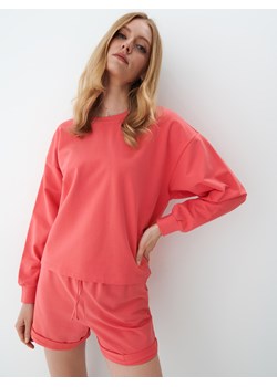 Mohito - Różowa bluza - mocny różowy ze sklepu Mohito w kategorii Bluzy damskie - zdjęcie 172603691