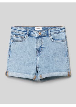 Szorty jeansowe z 5 kieszeniami model ‘PHINE’ ze sklepu Peek&Cloppenburg  w kategorii Spodenki dziewczęce - zdjęcie 172606282