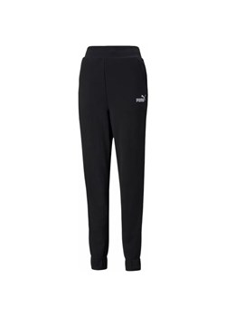 Spodnie dresowe damskie Ess+ Embroidery High-Waist Puma ze sklepu SPORT-SHOP.pl w kategorii Spodnie damskie - zdjęcie 172606291