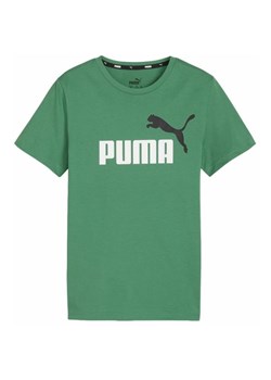 Koszulka juniorska Essentials+ 2 Colour Logo Tee Puma ze sklepu SPORT-SHOP.pl w kategorii T-shirty chłopięce - zdjęcie 172606514