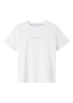 CALVIN KLEIN UNDERWEAR Koszulka w kolorze białym ze sklepu Limango Polska w kategorii Bluzki damskie - zdjęcie 172606771