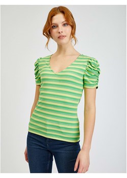 orsay Koszulka w kolorze zielonym ze sklepu Limango Polska w kategorii Bluzki damskie - zdjęcie 172607062