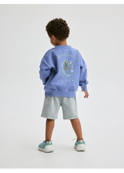 Reserved - Bluza oversize - niebieski ze sklepu Reserved w kategorii Bluzy i swetry - zdjęcie 172608711