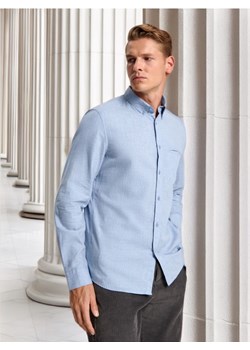 Sinsay - Koszula slim - błękitny ze sklepu Sinsay w kategorii Koszule męskie - zdjęcie 172609443