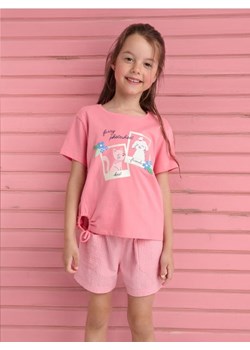 Sinsay - Koszulka z nadrukiem - różowy ze sklepu Sinsay w kategorii Bluzki dziewczęce - zdjęcie 172609480