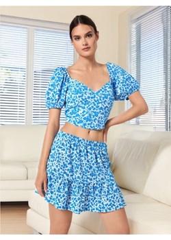 Sinsay - Spódnica mini - niebieski ze sklepu Sinsay w kategorii Spódnice - zdjęcie 172609514