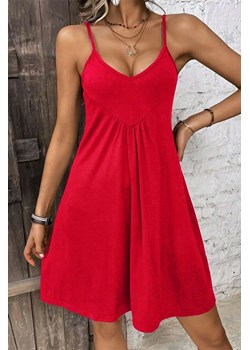 Sukienka MONTODA RED ze sklepu Ivet Shop w kategorii Sukienki - zdjęcie 172609714