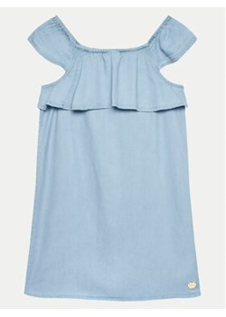 Guess Sukienka codzienna J4GK36 D4YZ4 Błękitny Regular Fit ze sklepu MODIVO w kategorii Sukienki dziewczęce - zdjęcie 172613412