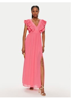 Rinascimento Sukienka koktajlowa CFC0119287003 Różowy Regular Fit ze sklepu MODIVO w kategorii Sukienki - zdjęcie 172613624