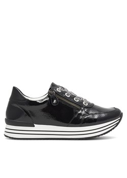 Sneakersy Remonte D1302-02 Czarny ze sklepu eobuwie.pl w kategorii Buty sportowe damskie - zdjęcie 172613984