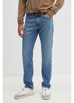 BOSS jeansy Delaware męskie kolor niebieski 50524017 ze sklepu ANSWEAR.com w kategorii Jeansy męskie - zdjęcie 172615011