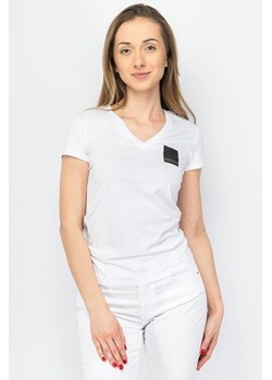 t-shirt damski armani exchange 3dyt35 yj3rz 1000 biały ze sklepu Royal Shop w kategorii Bluzki damskie - zdjęcie 172615841