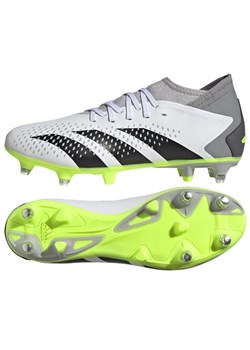 Buty piłkarskie adidas Predator Accuracy.3 Sg M IE9492 białe białe ze sklepu ButyModne.pl w kategorii Buty sportowe męskie - zdjęcie 172616052