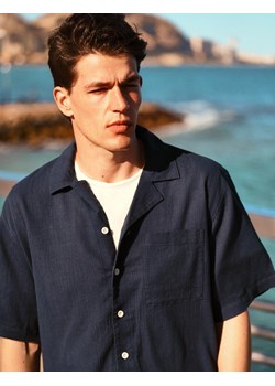 Koszula BONNE Granat M ze sklepu Diverse w kategorii Koszule męskie - zdjęcie 172616834