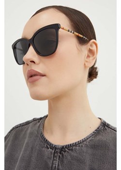 Burberry okulary przeciwsłoneczne damskie kolor czarny ze sklepu PRM w kategorii Okulary przeciwsłoneczne damskie - zdjęcie 172617214