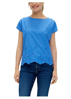 S.OLIVER RED LABEL Koszulka w kolorze niebieskim ze sklepu Limango Polska w kategorii Bluzki damskie - zdjęcie 172618374