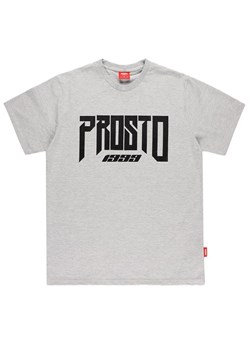 Koszulka Prosto Klasyk Triz KL241MTEE1042 - szara ze sklepu streetstyle24.pl w kategorii T-shirty męskie - zdjęcie 172618430