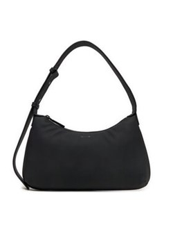 Calvin Klein Torebka Calvin Soft Shoulder Bag K60K612156 Czarny ze sklepu MODIVO w kategorii Torebki hobo - zdjęcie 172618640