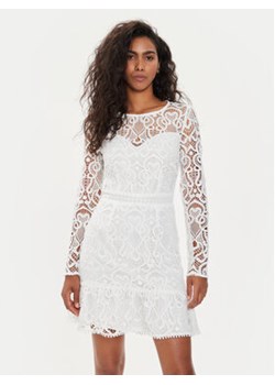 Morgan Sukienka koktajlowa 241-RILLE Biały Regular Fit ze sklepu MODIVO w kategorii Sukienki - zdjęcie 172618680