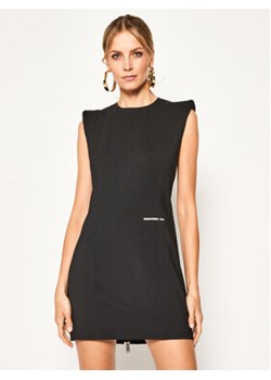 Dsquared2 Sukienka koktajlowa Arwen Back Zip S75CV0225 Czarny Slim Fit ze sklepu MODIVO w kategorii Sukienki - zdjęcie 172618740