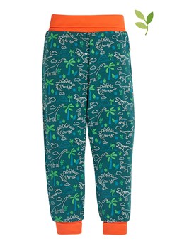 Frugi Spodnie dresowe &quot;Parsnip&quot; w kolorze zielonym ze sklepu Limango Polska w kategorii Spodnie i półśpiochy - zdjęcie 172619541