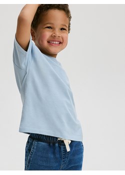 Reserved - Bawełniany t-shirt - jasnoniebieski ze sklepu Reserved w kategorii Koszulki niemowlęce - zdjęcie 172620211