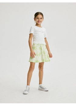 Reserved - Spódnica z efektem tie dye - jasnozielony ze sklepu Reserved w kategorii Spódnice dziewczęce - zdjęcie 172620514