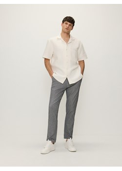 Reserved - Bawełniane spodnie chino - ciemnoszary ze sklepu Reserved w kategorii Spodnie męskie - zdjęcie 172620571
