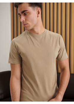 Sinsay - Koszulka - brązowy ze sklepu Sinsay w kategorii T-shirty męskie - zdjęcie 172621180